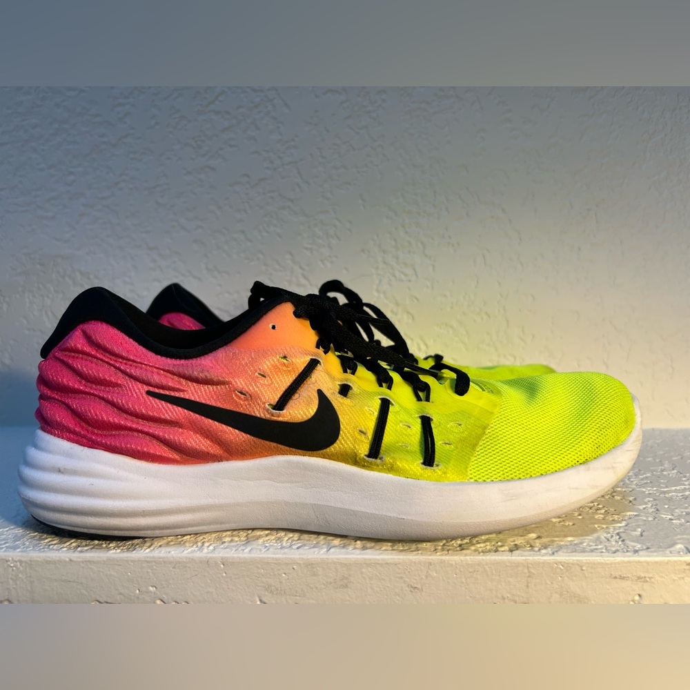 Nike Athletic Shoes - Yellow, Pink, Black